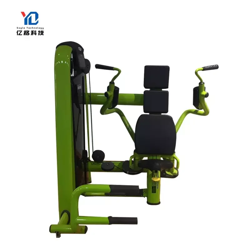 

YG-2007 YG Fitness Popular Seated Pectoral Fly Machine For Sale Strength Trainer Rotary Lat Pulldown Lower Back Stretcher