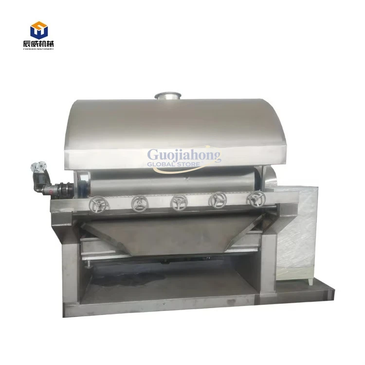 High efficiency sugarcane powdered sugar special drum scraper dryer mud drum scraper dryer