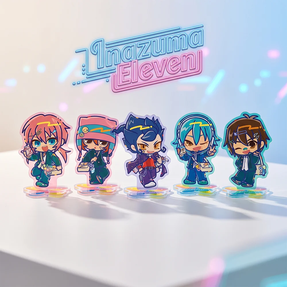 Inazuma Eleven Heisei Pop Retro Ver 10&15CM Double Sided Acrylic Stand Keychain 2026 New Anime Stand Endou Gouenji Desk Deocr