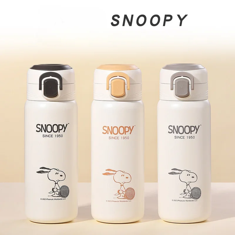 

Snoopy Thermos Cups Student Water Cups 316 Stainless Steel Men's and Women's Tea Partition Cup Children's Kettle Birthday Gift