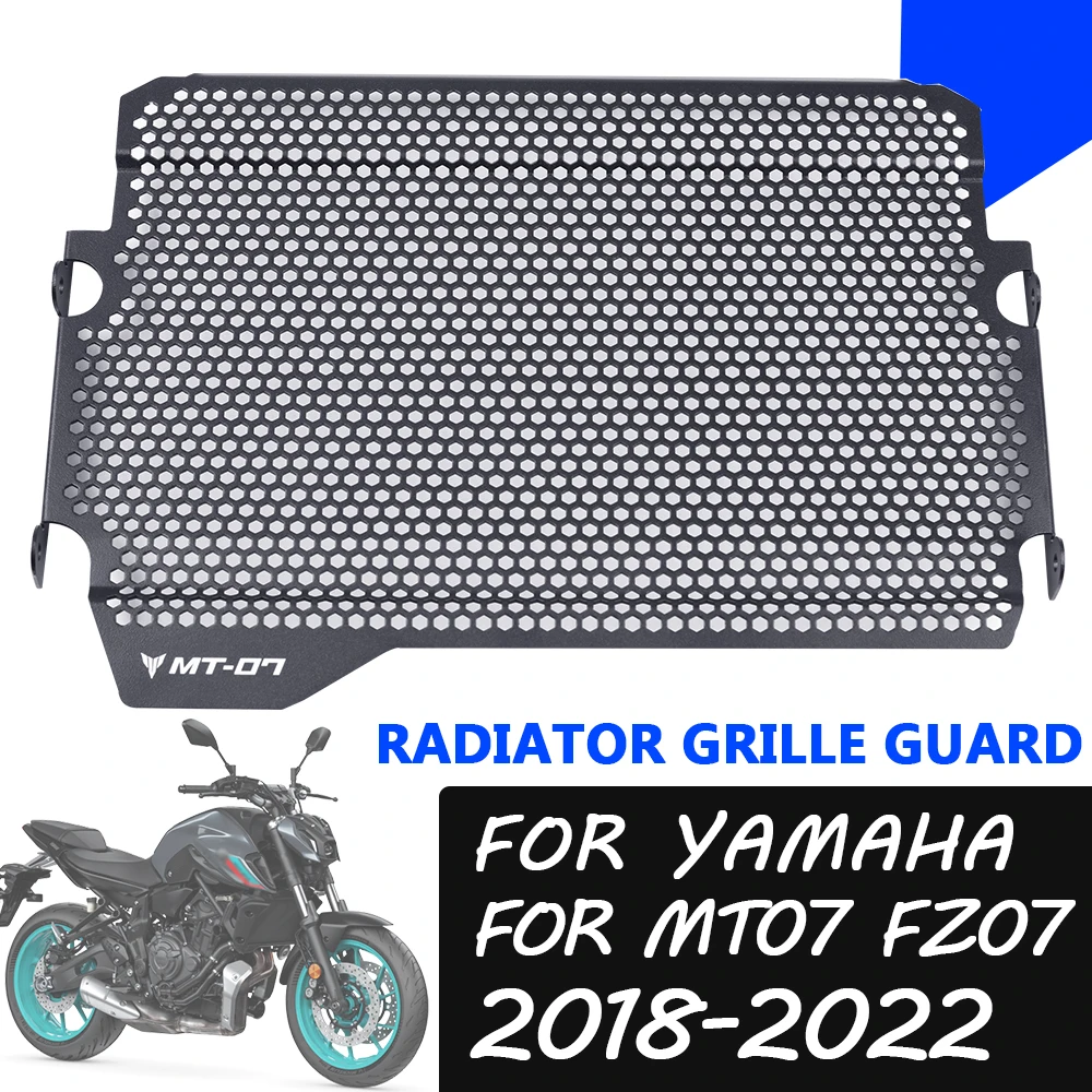 

For Yamaha MT-07 FZ-07 MT07 FZ07 2018 2019 2020 2021 2022 Motorcycle Accessories Radiator Guard Grille Cover Grill Mesh Fender