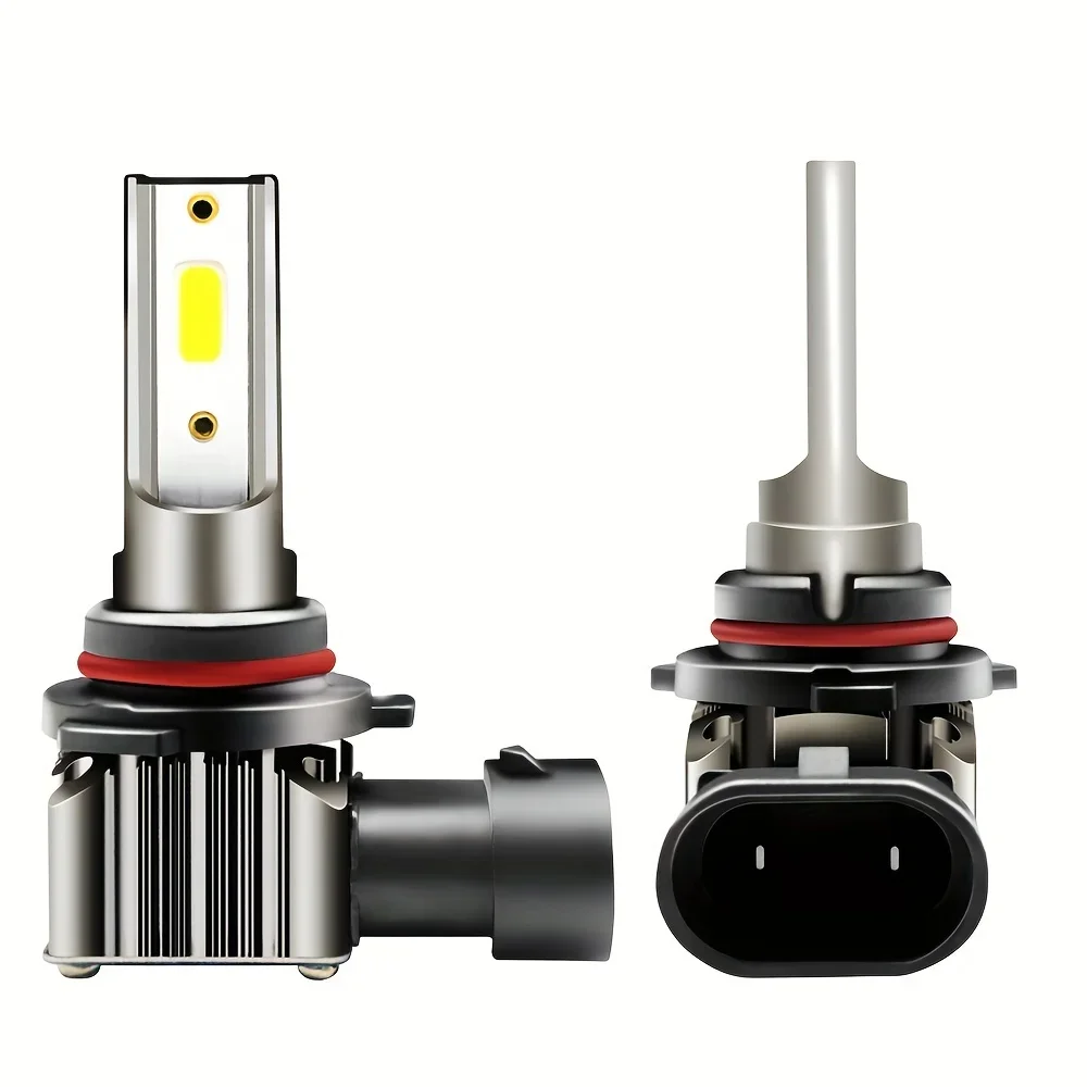 9005/HB3 9006/HB4 H4 H7 H11 LED Bulb Headlight high low Beam 28000LM 6000K White Light 180W 2 Sides COB Chips LED plug-play 2pcs