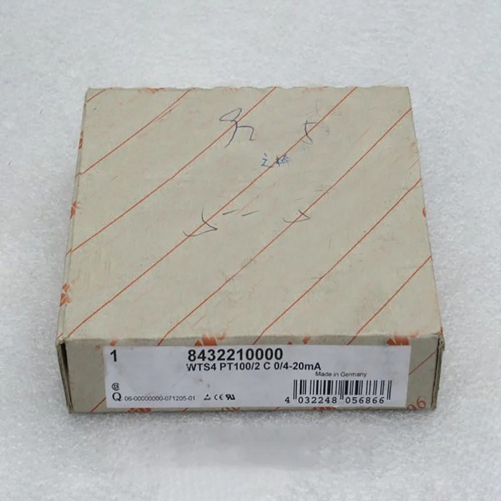 8432210000 For Weidmuller Isolator WTS4 PT100/2 C 0/4-20mA