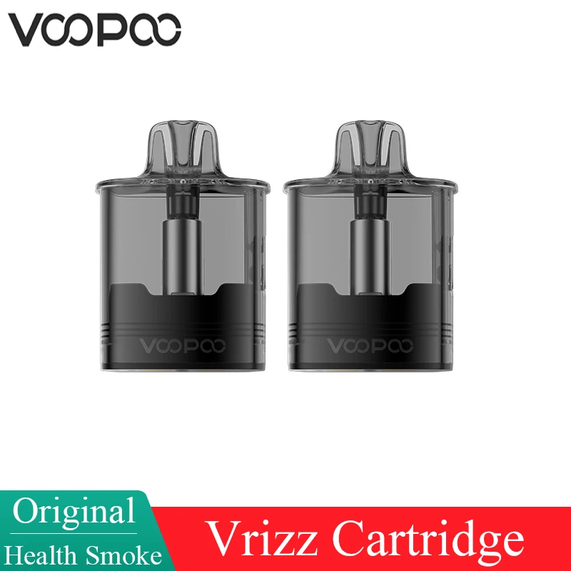2 قطعة/الوحدة الأصلي VOOPOO Vrizz جراب خرطوشة 15 مللي تعبئة علوية و 0.7ohm 0.4ohm الأساسية للسجائر الإلكترونية Vrizz Vape جراب عدة