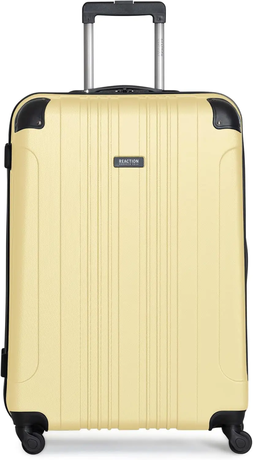 

Lightweight Hardshell 4-Wheel Spinner Luggage, Pale Banana, 28-Inch Carry On Suitcase for Travel