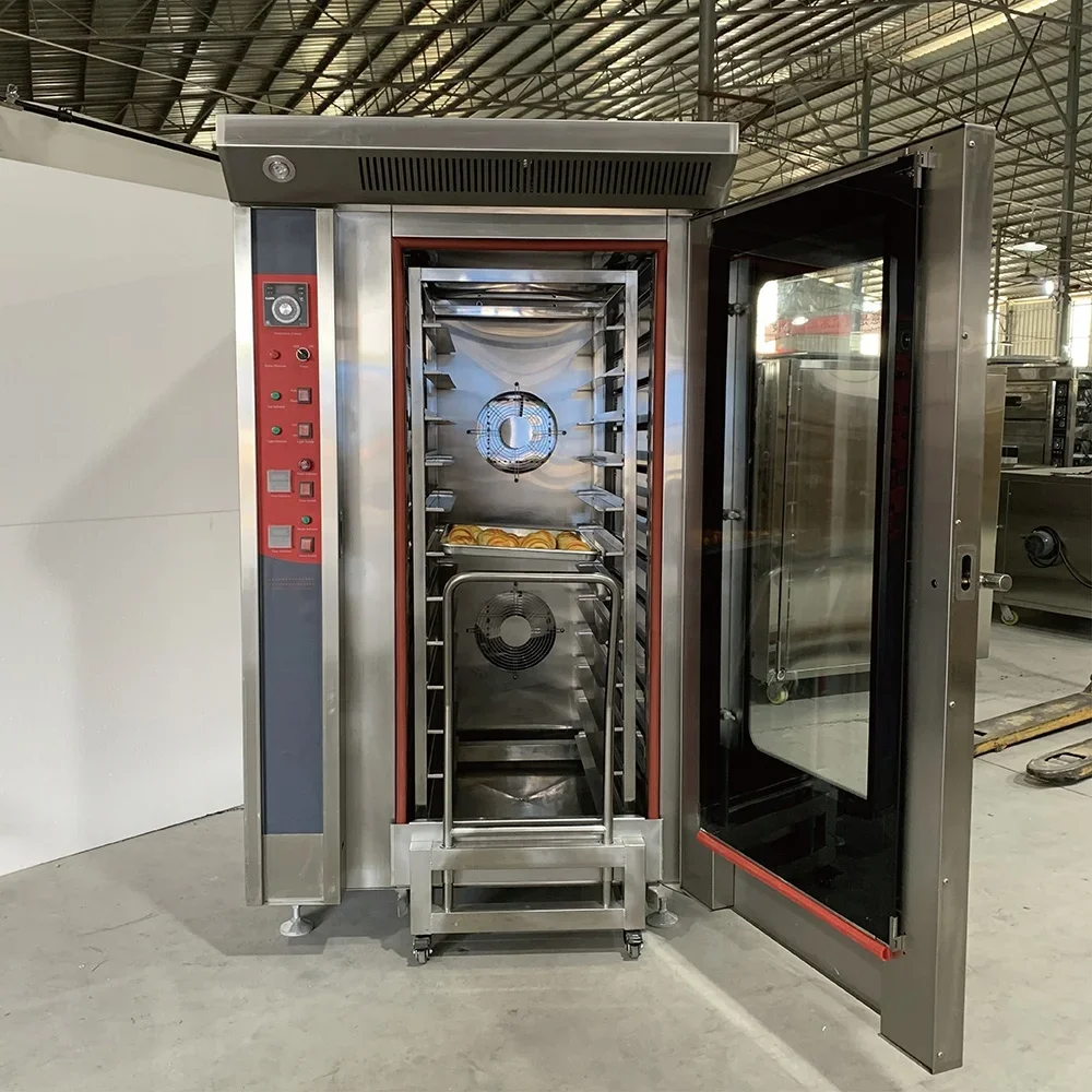 

Machine For Automatic with steamer industrial convection oven electric/gas type 5 trays 10 trays 12 trays