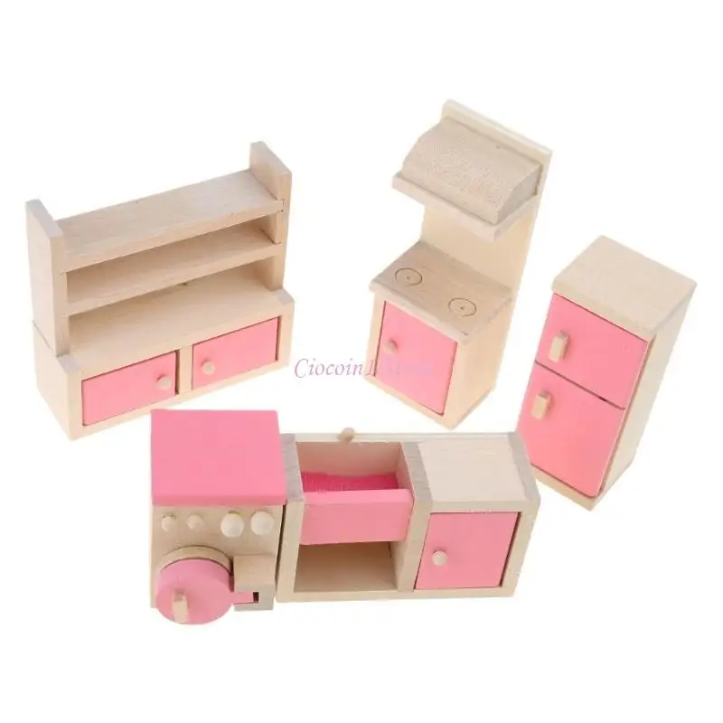 Y1UB Set mobili per mobili per bambole Model Camera da letto in miniatura