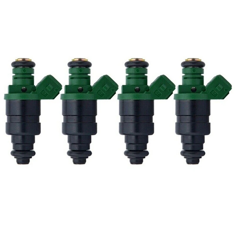 4PCS Fuel Injector Nozzle Crude Oil Injector For - Golf Mk3 Mk4 - A3 SEAT SKODA 1.6L-2.0L 037906031AA