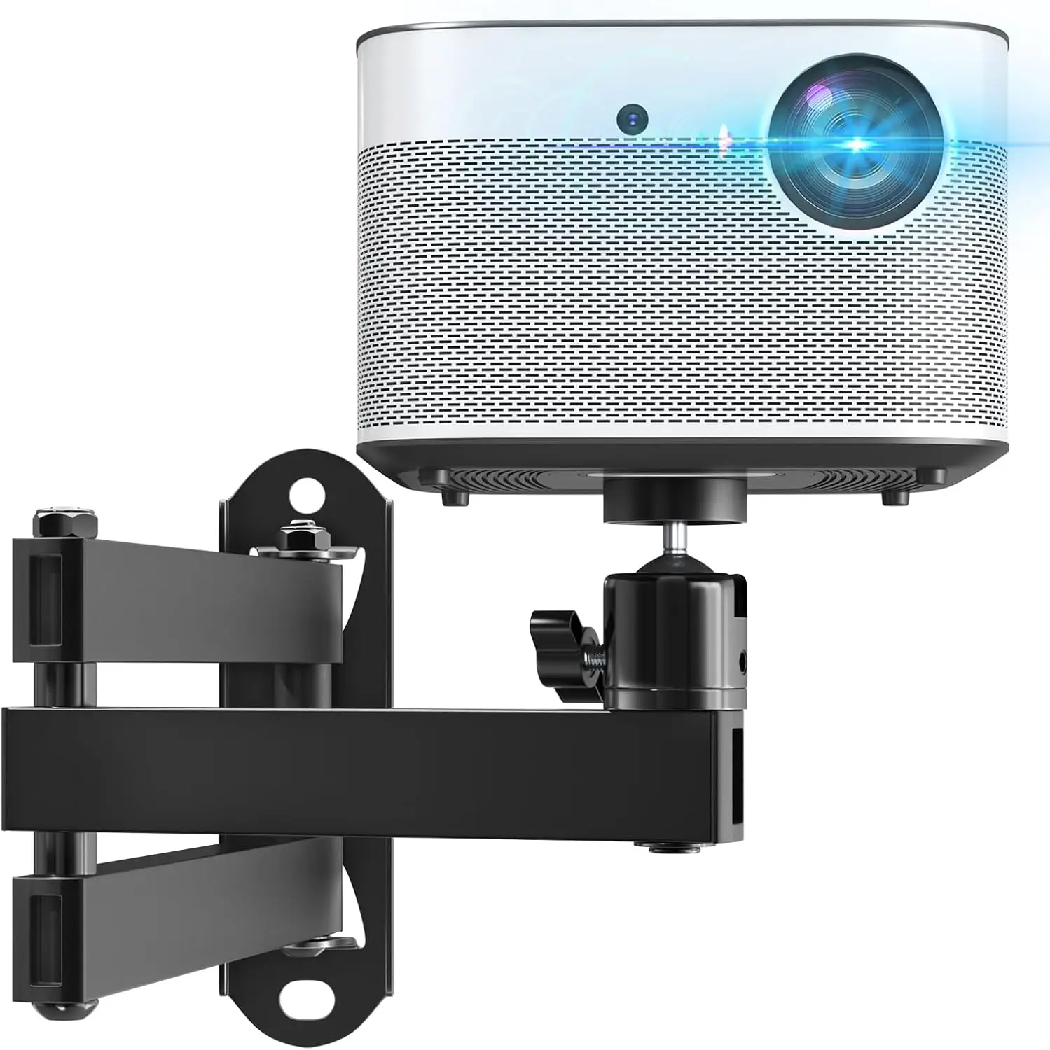 

Универсальное складное настенное крепление для проектора повышенной прочности с поворотом на 360° ° Поворотный механизм, выдерживает до 11 фунтов, для простой установки