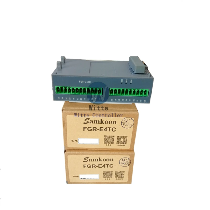 Samkoon FGR-E4TC FGR-E8AI FGR-E2AO Mini PLC وحدة رقمية مدخلات تناظرية 4