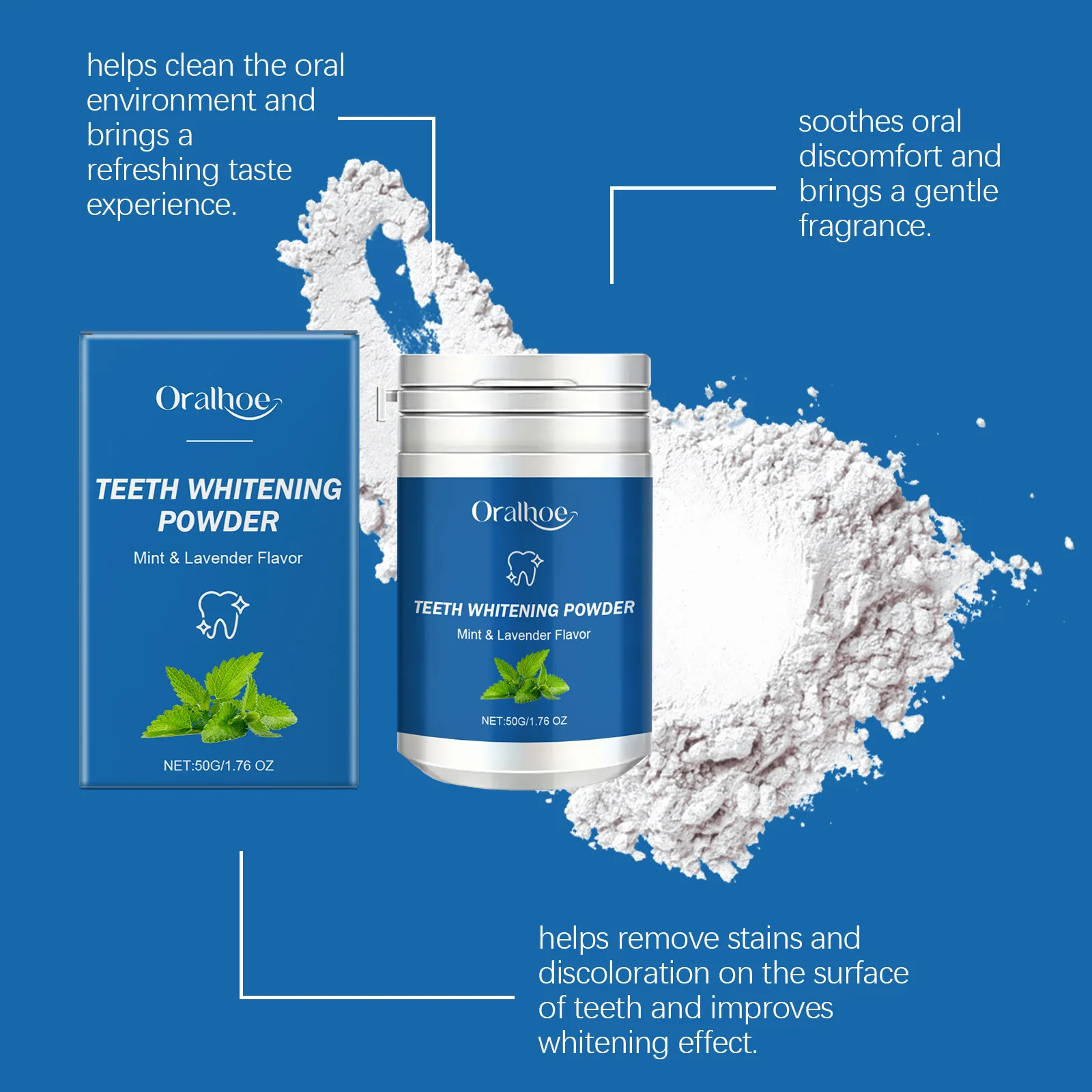 ORALHOE Pearl Essence Teeth Wh - đánh giá và giá Teeth Whitening Powder