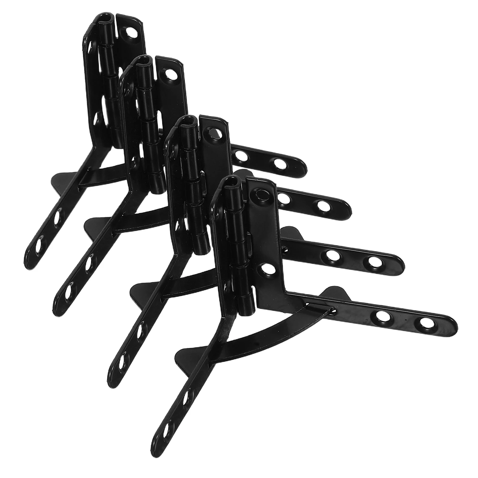 

4pcs Seven-Character Hinges 31x41mm 90-Degree Hardware Gifts Replacement Parts Door SuppliesVintage Tool Box Latch Old Cabinet