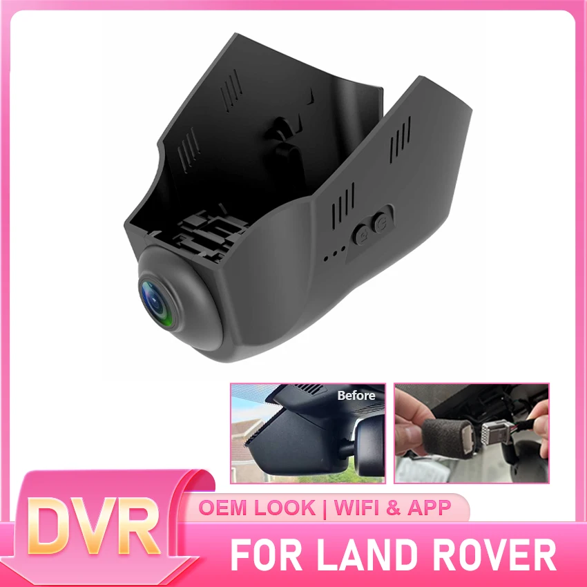 Car DVR Wifi Camera Dash Cam Video Recorder Original For Jaguar f-ype F Pace R Sport XE XF x260 2016 2017 2018 2019 Dashcam