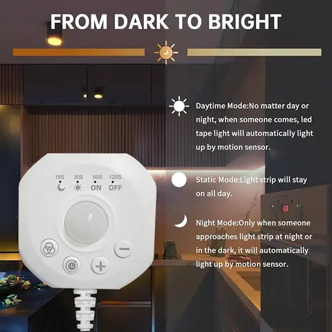 Sovrums-LED-remsor Alexa Wifi Tuya RGB LED-tejp Ljus självhäftande Bluetooth LED-ljusremsor fjärrkontroll 5050 RGB LED 8 best sales säng led - №7