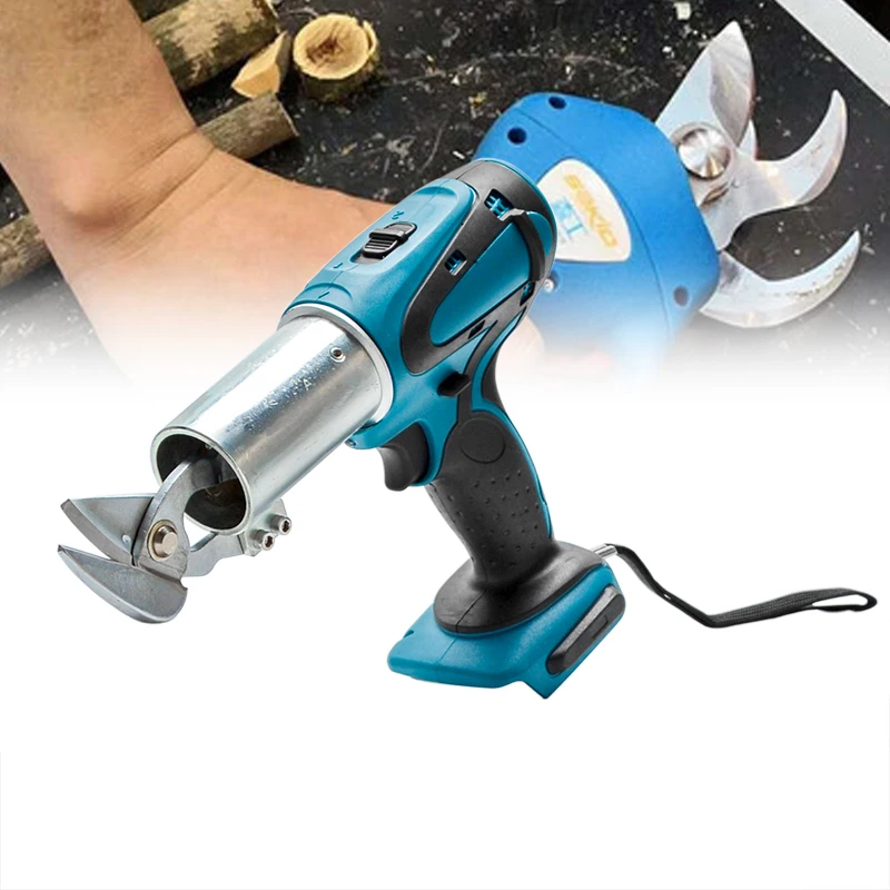 Electric Cordless Iron Scissors Metal Cutting Tools Shear Cordless Sheet Shears Carbon Steel Aluminum Alloy Stainless Cutter