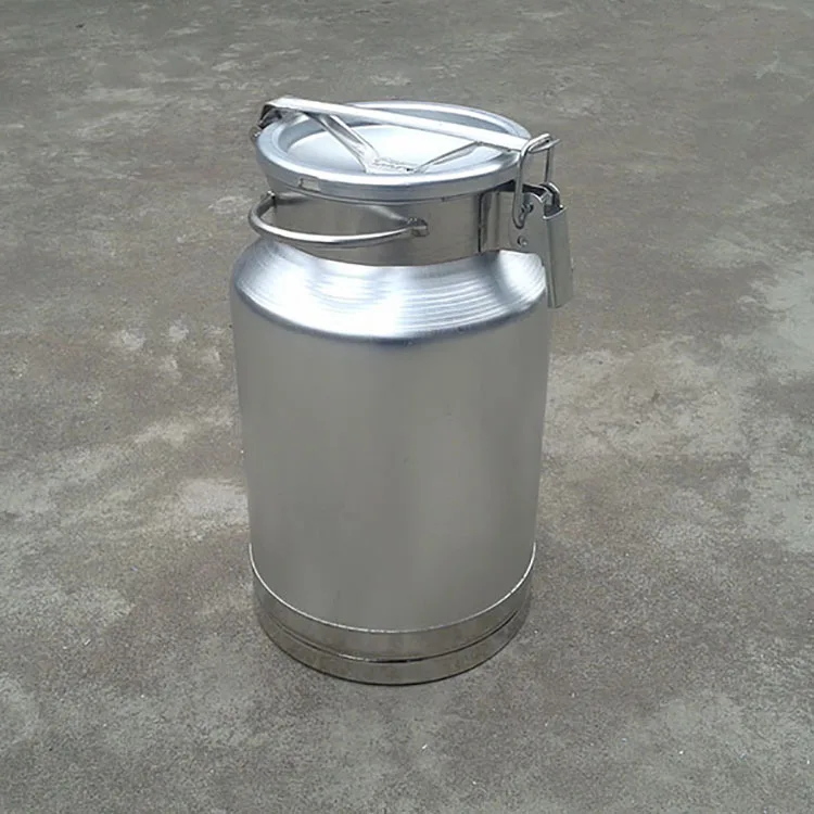 40 liter aluminum bucket pasture aluminum alloy milk  food rice edible oil water storage tank 40 kg tightly sealed