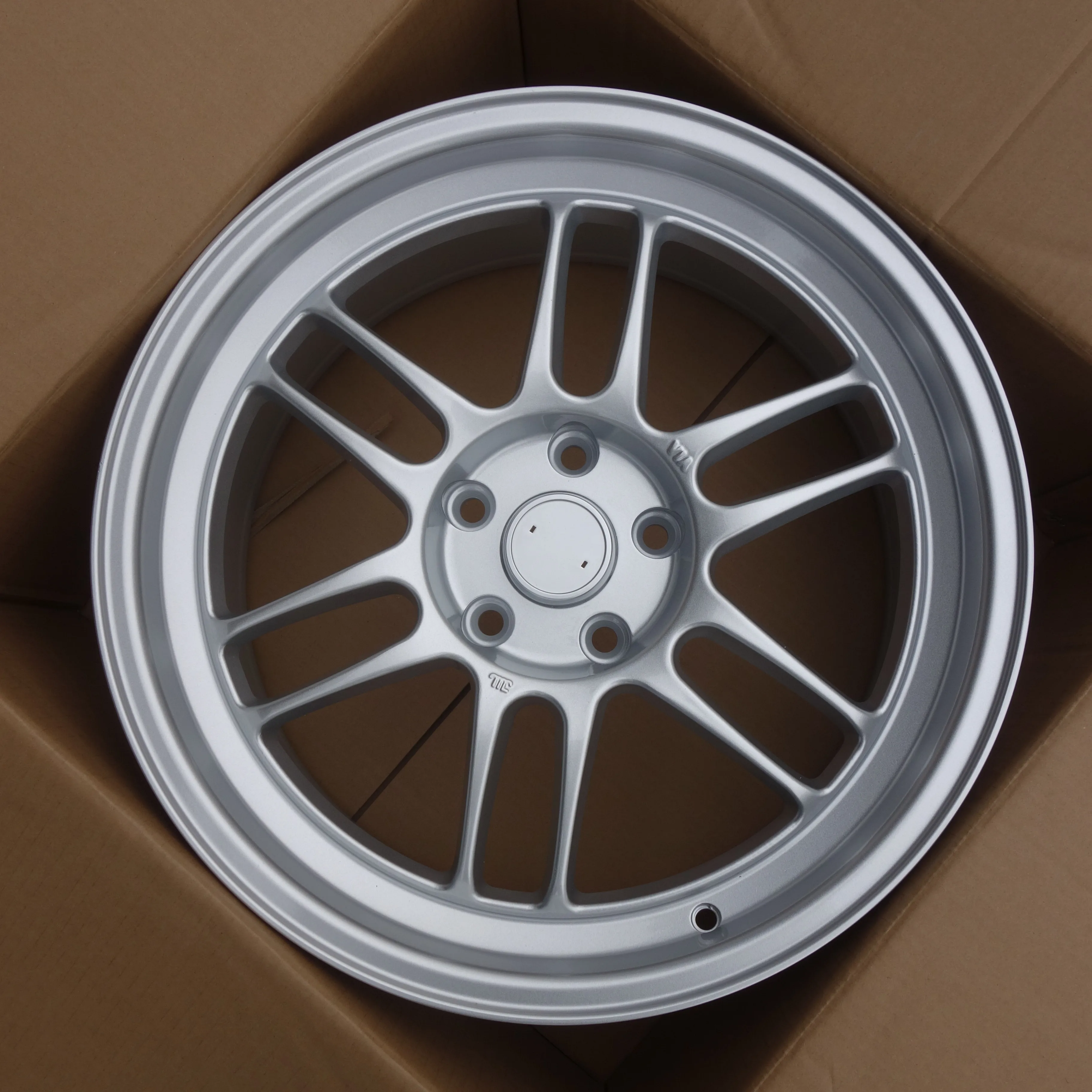 17/18/19 Inch 35mm ET Bronze Multi Spoke Aluminum Alloy Passenger Car Wheels Stylish Modified Retrofit Rims