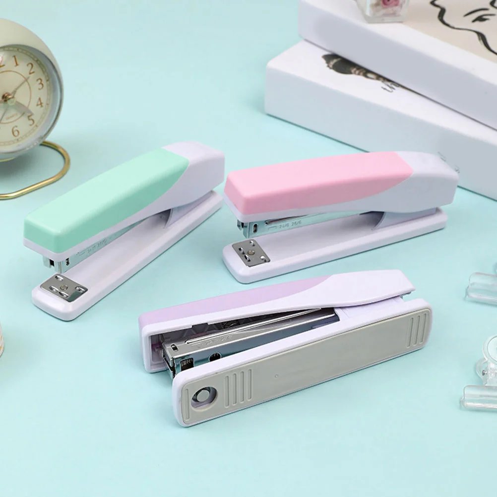 Office Stationary Stapler Heavy Duty Home Portable Staplers Child Capacity Work Desk