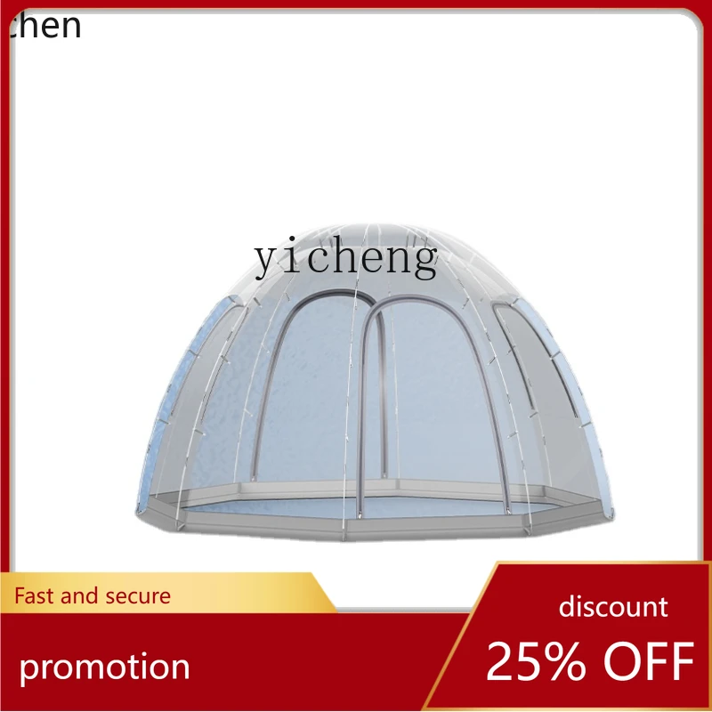 YFY  Outdoor Transparent Tent Bubble House Starry Sky Room Winter Outdoor Warm Courtyard Sunshine Room Camping Tent