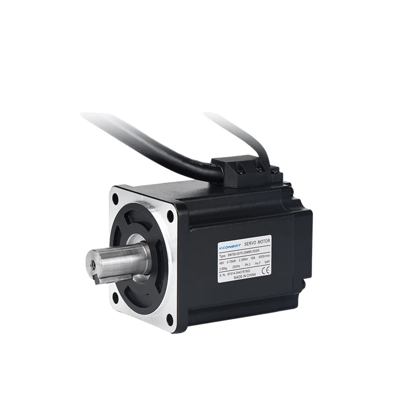 48V 400W Factory's 3000Rpm Servo Motor Drive 0.63nm Motor and Driver Integrated DC Servo Motor for AGV Car