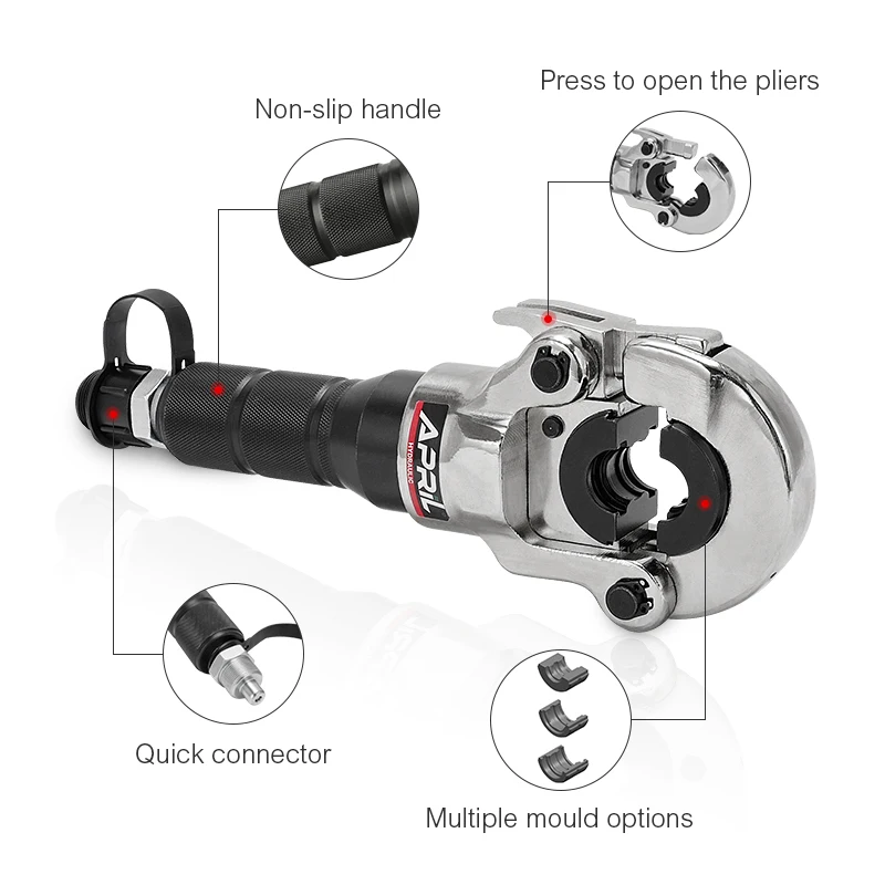 ท่อไฮดรอลิก Pex อลูมิเนียมท่อพลาสติกท่อ CRIMPING TOOL CW-1632 เครื่องทําความร้อนชั้นท่อประปา