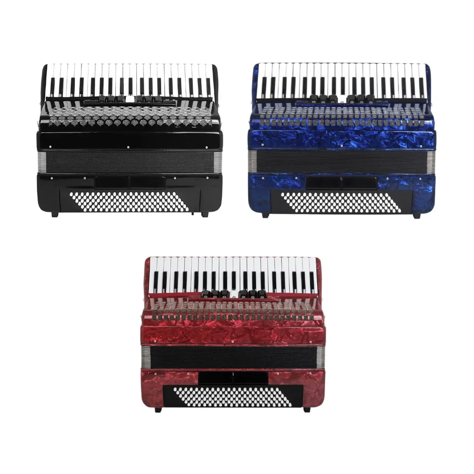 Accordion 41 Keys 120 Bass Children and Adults Accordion Portable Performance Musical Instrument Educational Toy Music Lover