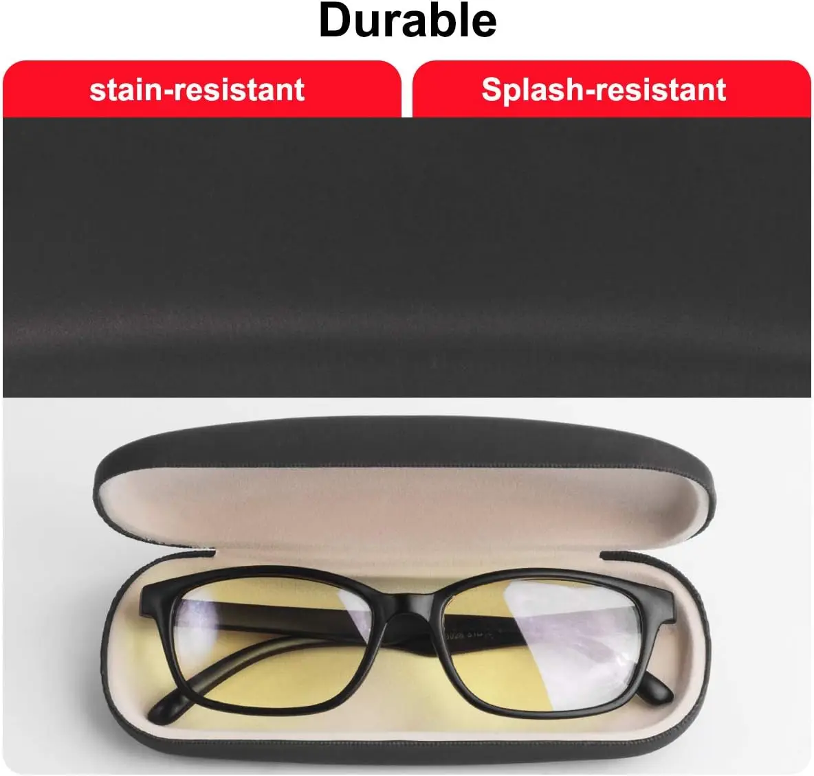 Male and female hard shell glasses case, glasses protective cover