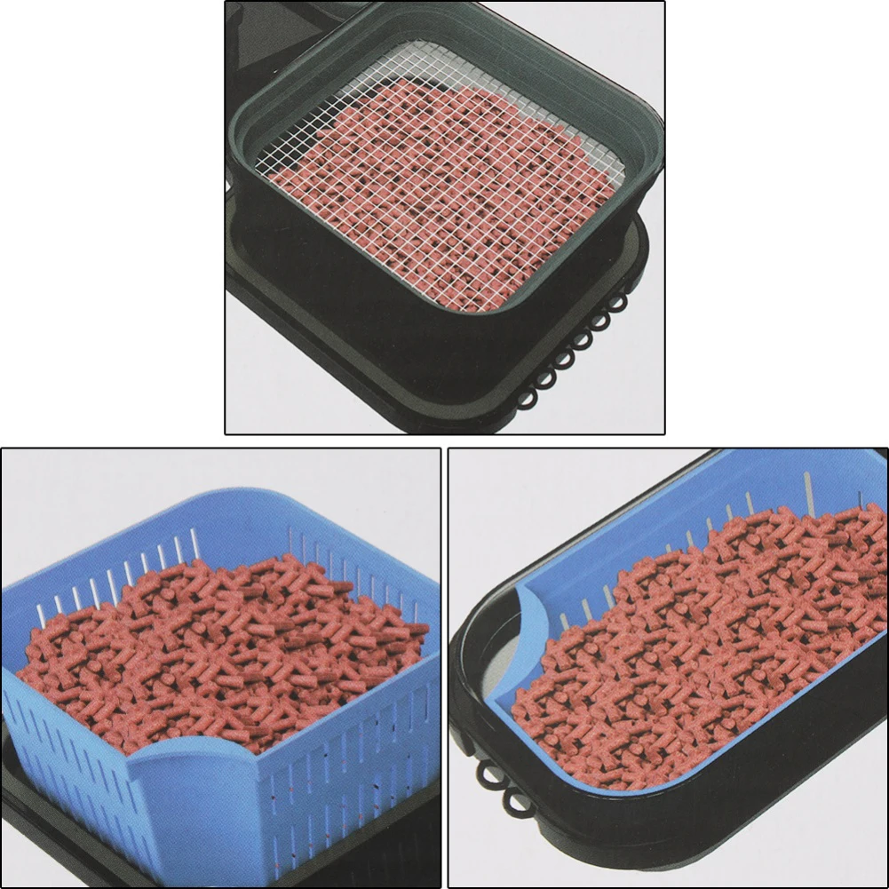 

Boilies Organizer Fishing Bait Case For Fishing Trips Moisture Protection Four Compartments Multiple Arrangements