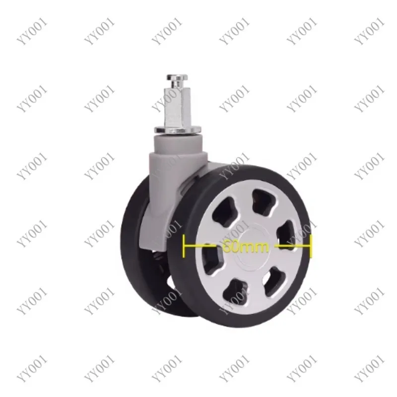 Luggage Wheel Replacement Universal Wheel Quadrilateral Detachable Pulley Trolley Case Accessories