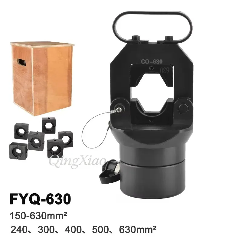 Industrial FYQ-630 Split Type Electric Hydraulic Crimper 150-630mm² For Copper Aluminum Terminal Battery Cable Lug Press Tool