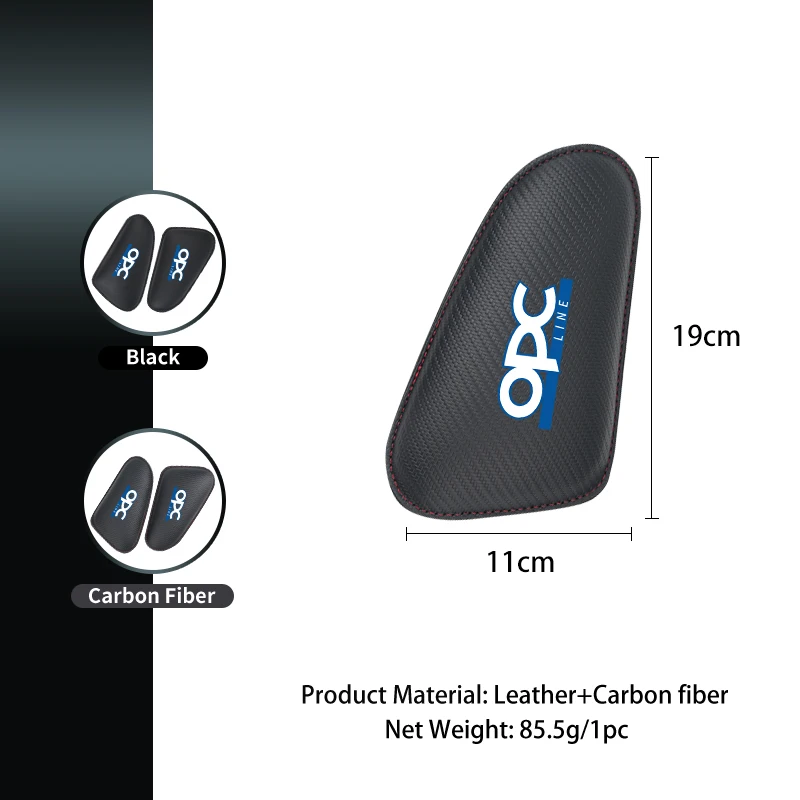Car Knee Leg Protective Pad Foot Armrest Cushion Cover Accessories For OPEL OPC Line Astra H J K Zafira B Corsa D Insignia Mokka view 6