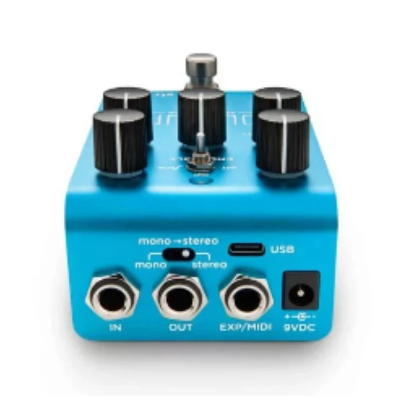 Strymon Cloudburst Ambient Reverb with 32-bit floating point processing and 20Hz to 20kHz frequency response