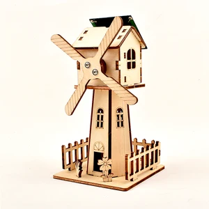 3D لغز لعبة طاحونة هوائية شمسية ، لعبة علمية ، DIY ، فيزياء ، مجموعة تعليمية للأطفال ، نموذج تكنولوجيا الطاقة الشمسية ، طقم جذعية التجربة أفضل 10 نماذج بالحجم الطبيعي لطاقة الرياح مبيعا - رقم 9