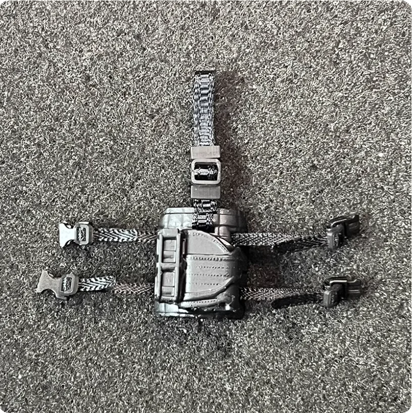 1/12 Soldier Toy Soft Rubber Universal Leg Gun Cover Handmade Fit 6'' Action Figure Doll Body DIY Accessories Model In Stock