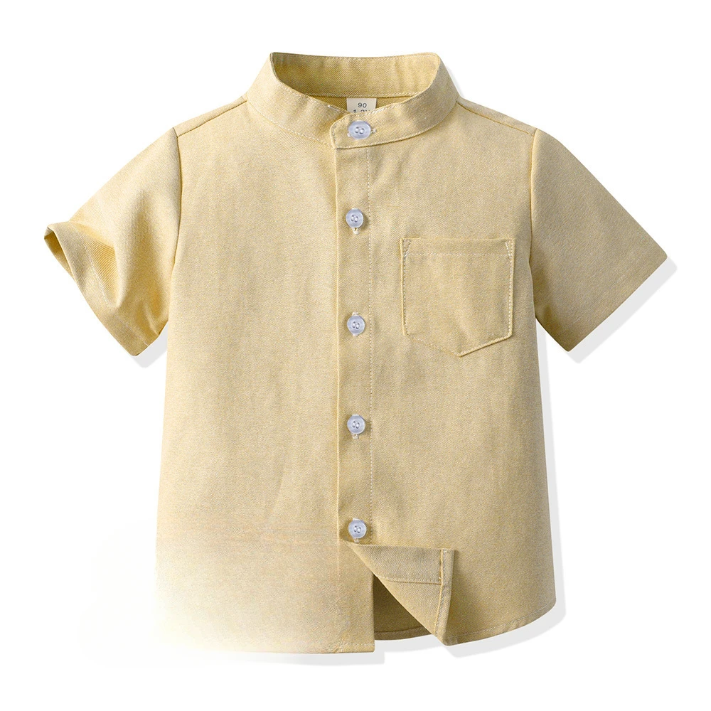 Children Clothing Children Solid Shirt for Boy Shirt Long Sleeved Blouse for Girls Boy Clothes 셔츠 아동상의 아동복 ملابس اطفال Рубашка