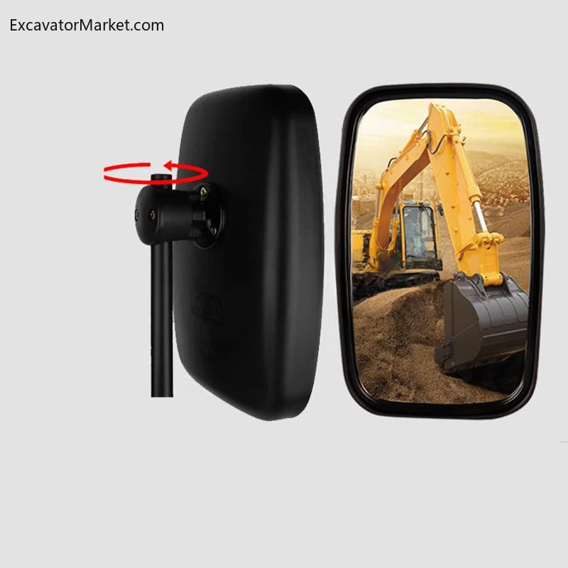 

For XCMG 55/60/210/240/360B D mirror U-shaped rearview mirror bracket high quality Excavator accessories