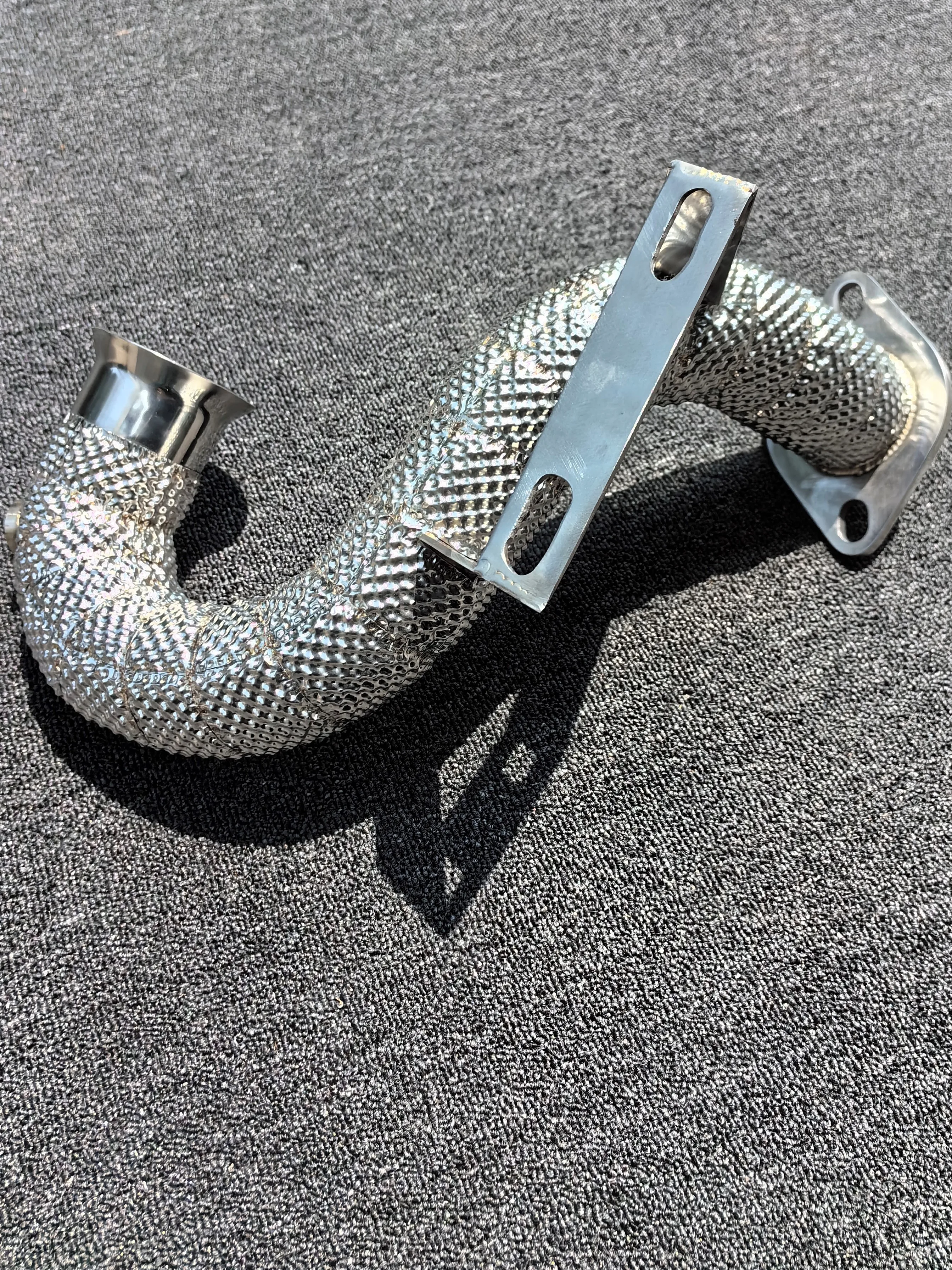 ACE Free Flow Downpipe für Mercedes Benz A180/A200/A250 W177 2.0T Hochwertiger SUS304 Auspuffkrümmer mit Hitzeschutz Tuning – Detail 13