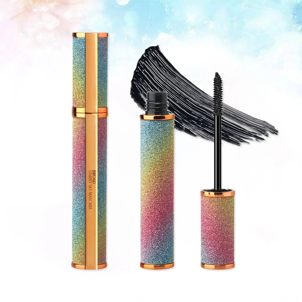 4D マスカラクリーム高速形成塊なし厚いカール防水汗防止プレミアムまつげ化粧品女性女の子ナイトクラブ用