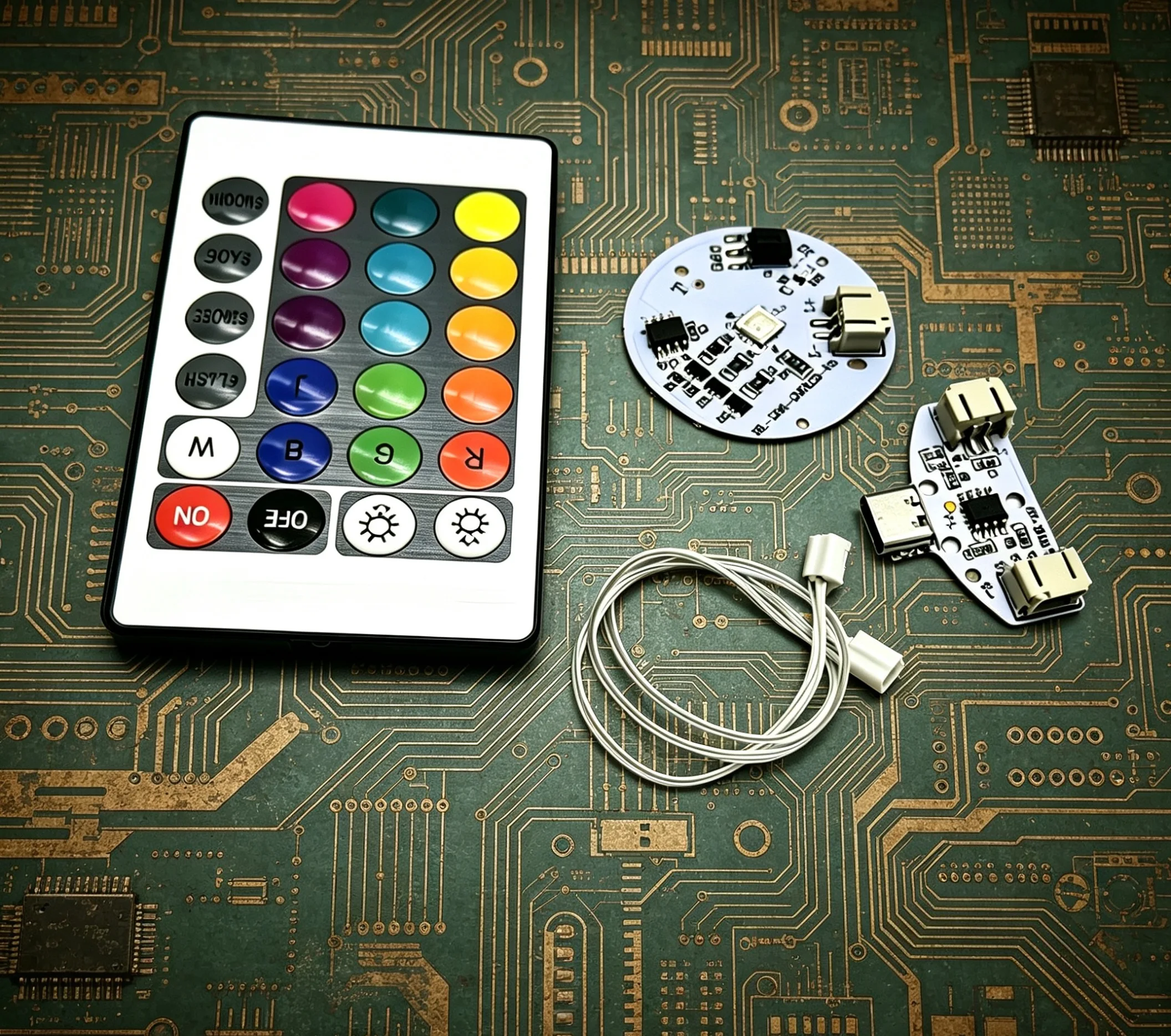 

DC 3.7V 2A Touch Switch Capacitive Module LED Dimming Control Lamps Active Components Short Distance PCB Colorful/two tone ligh
