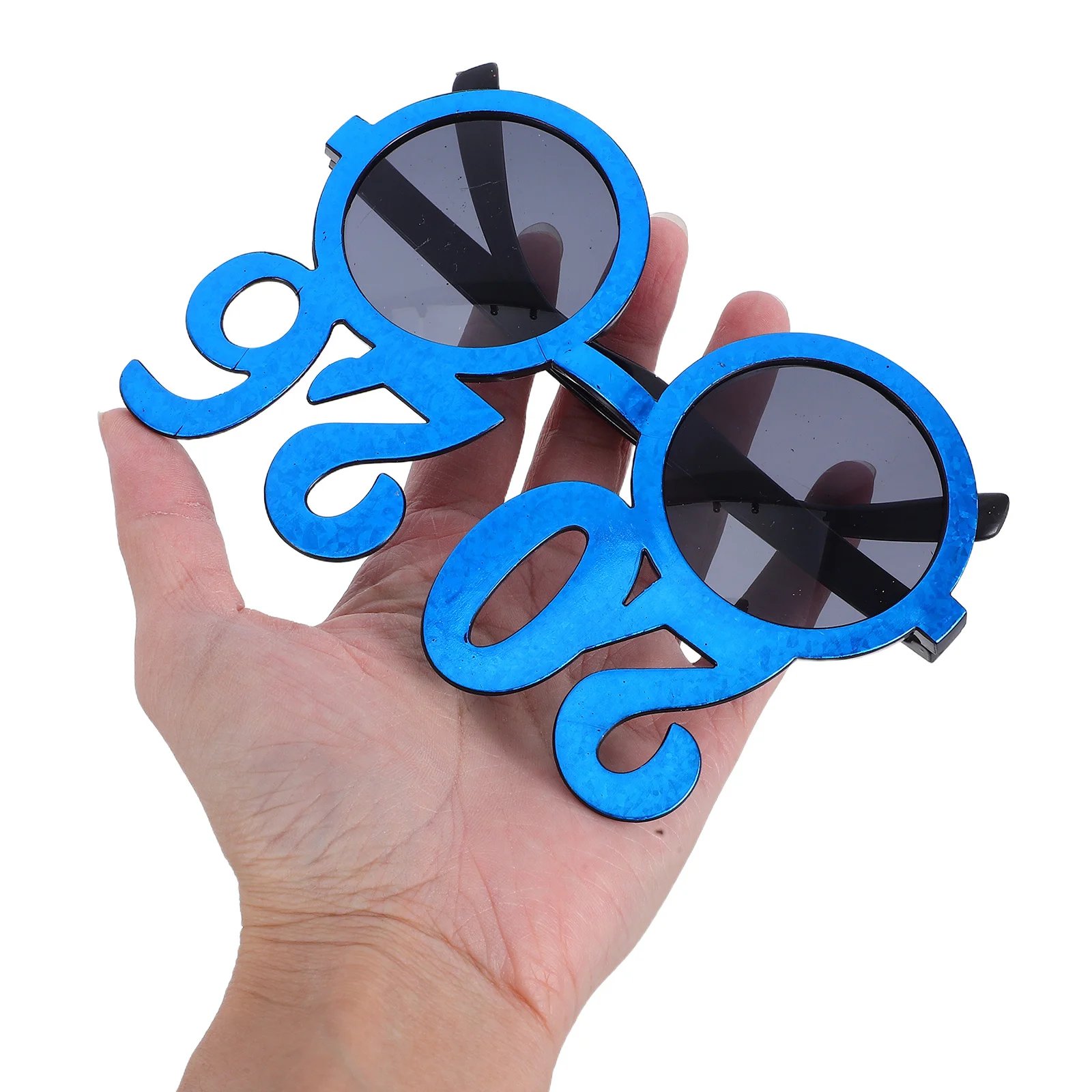 4Pcs 2026 Glasses Sturdy Portable New Year Party Glasses for 2026 Celebration Graduation Birthday Festival Photo Props Favors