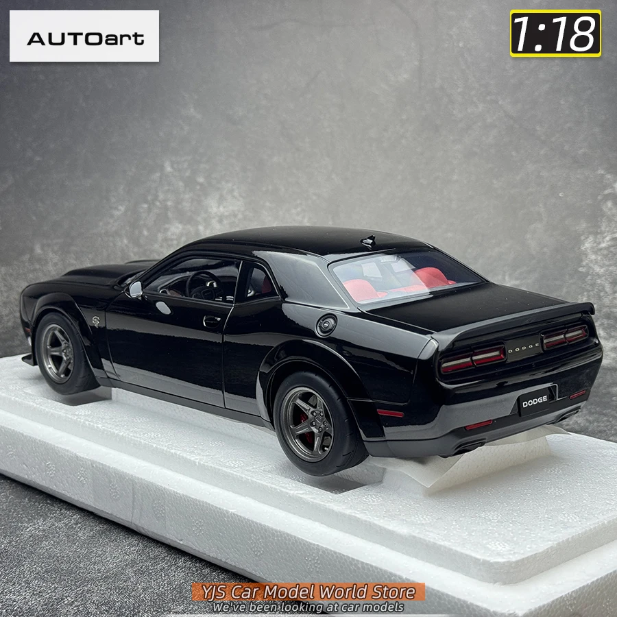 AUTOart 1/18 Dodge Challenger SRT 2023 Hellcat Widebody 2018 Car