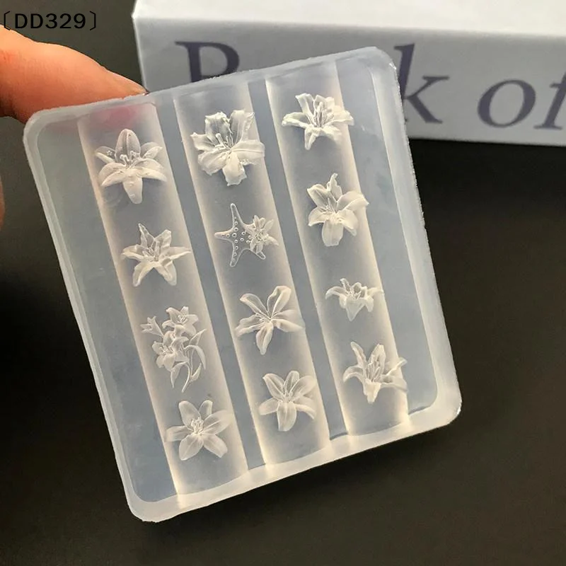 3D Siliconen Bloem Nagelkunst - Resin Art Template recensie en prijs
