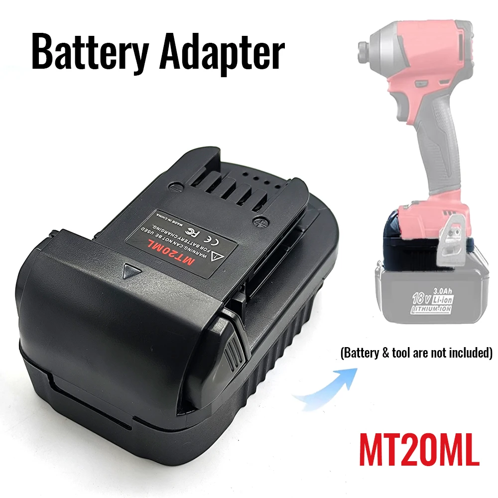 Adaptador batería Makita a Milwaukee 18V – Convertidor herramientas