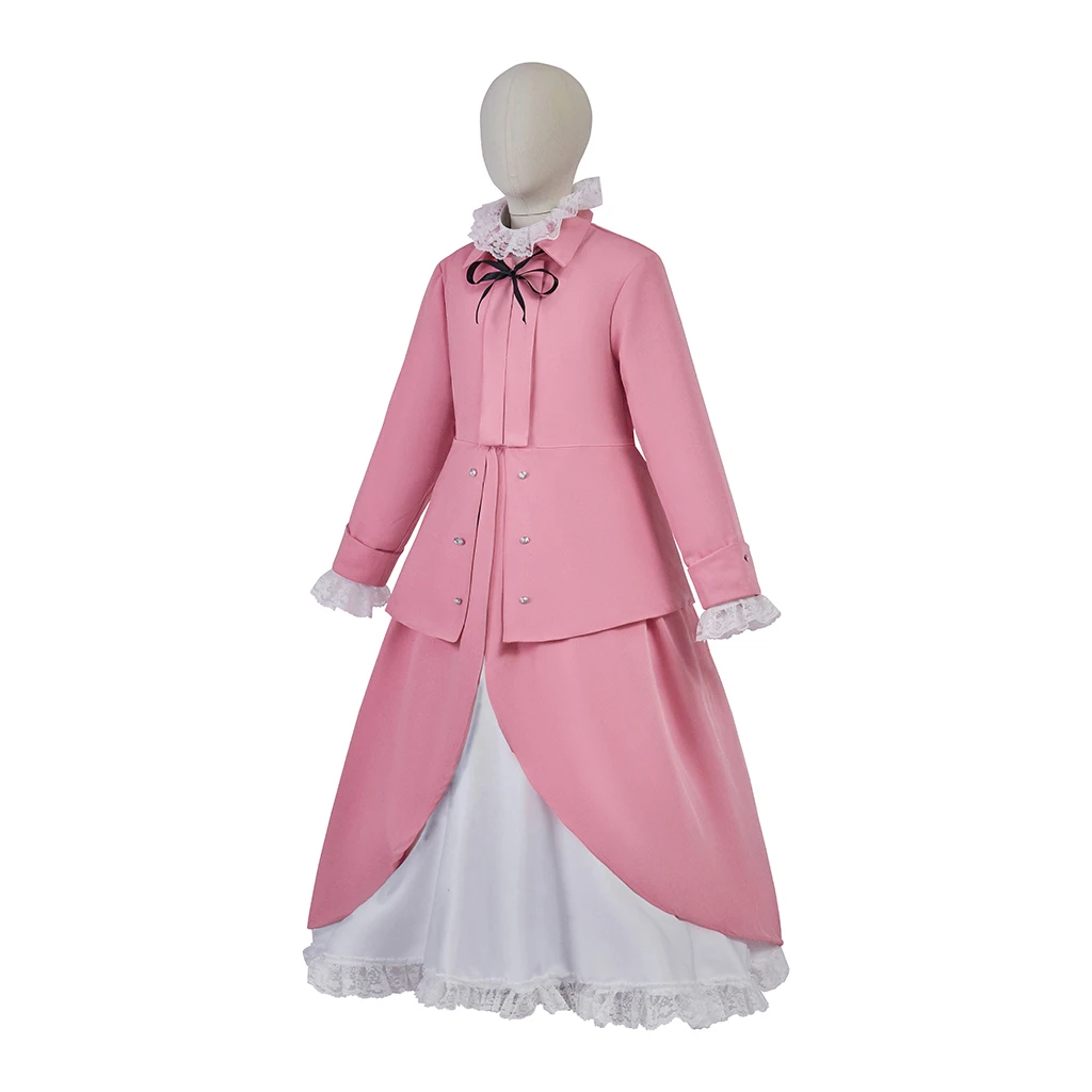 Cosplaydiy Girl Princess Costume Dress Marie Antoinette Ball Gown Dress doll Cosplay Jacket Dress Cycling suit Pink Dress