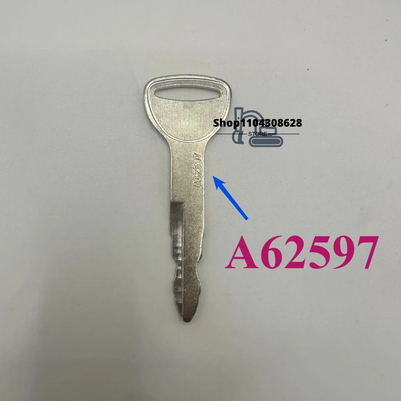 10PCS/5PCS/1PC Toynew Key with Logo A62597 57591-23330-71 Ignition Key for Toyota Forklift New Model