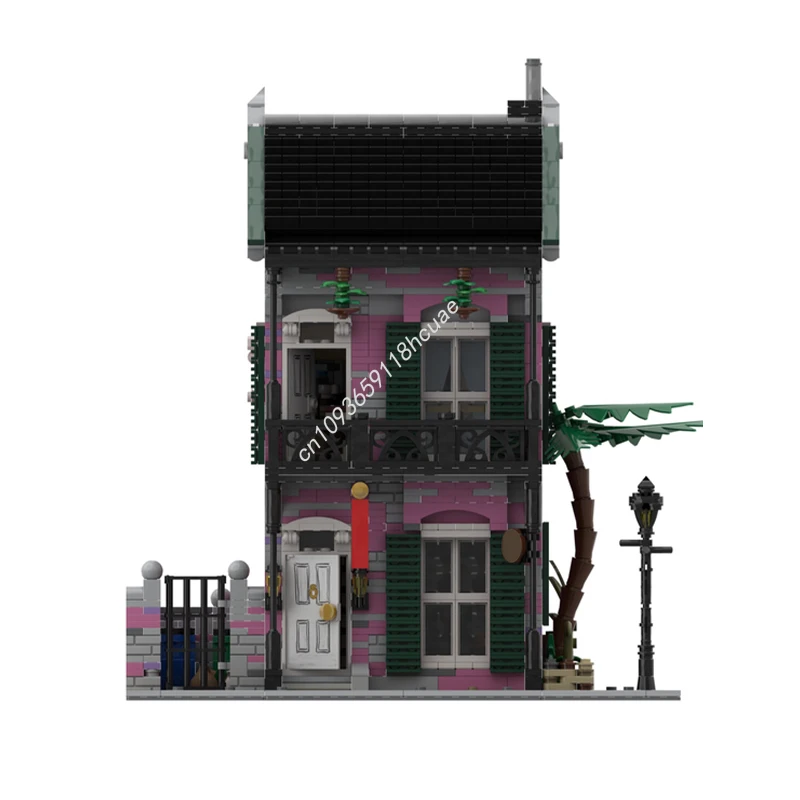 3636 Uds. MOC Capote House modelo de construcción Modular bloques idea niños ladrillo educación juguetes de cumpleaños regalos de navidad