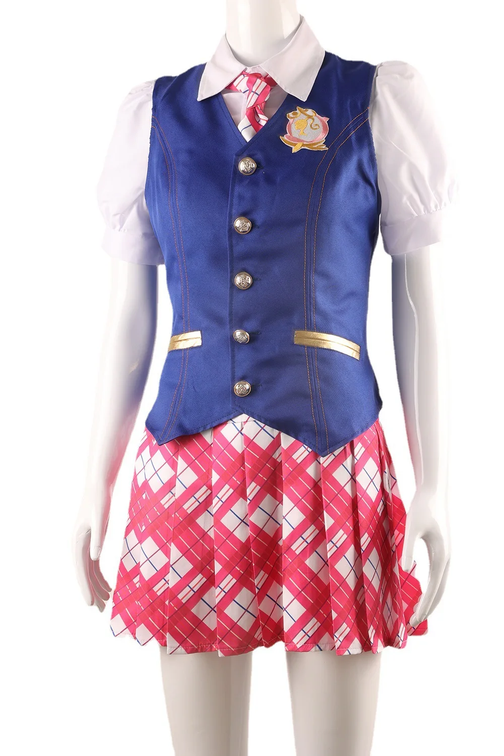 Fantasia de Cosplay Anime para Adulto, Uniforme Escolar, Saia para Menina, Saia para Adulto, Vestido de Halloween, Sophia, Salgueiros, Princesa Charme