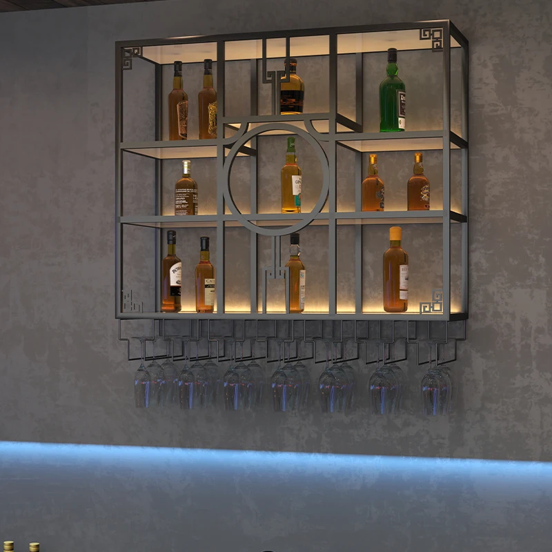 Display Furniture Liquor Bottles Shelf Restaurant Farmhouse Bar Cabinet Drinks Refrigerator Beverage Gabinete Equipment Club