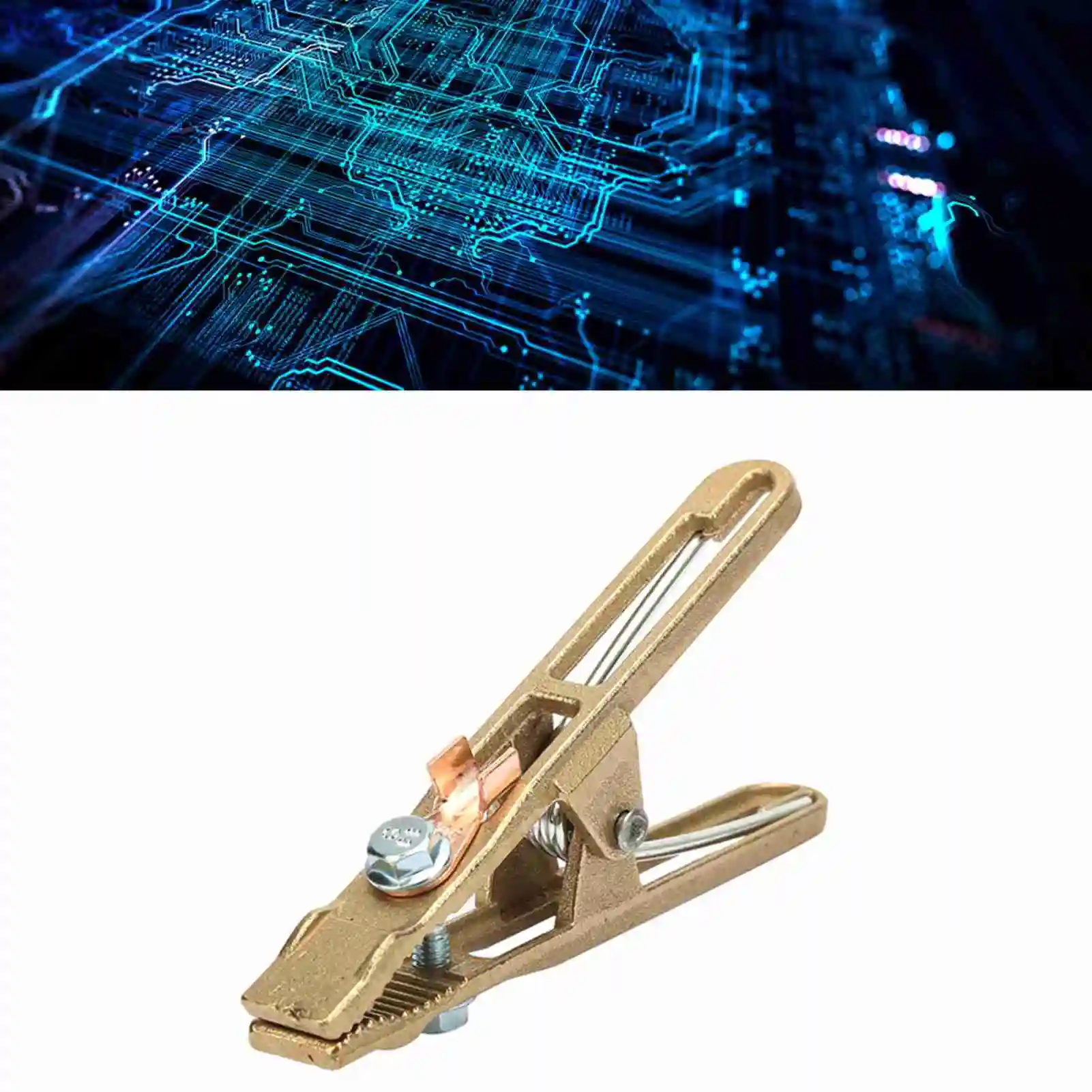 

ZK20 260/300/500A Brass Material A Shape Ground Welding Earth Clamp for Welding Machine(260A)