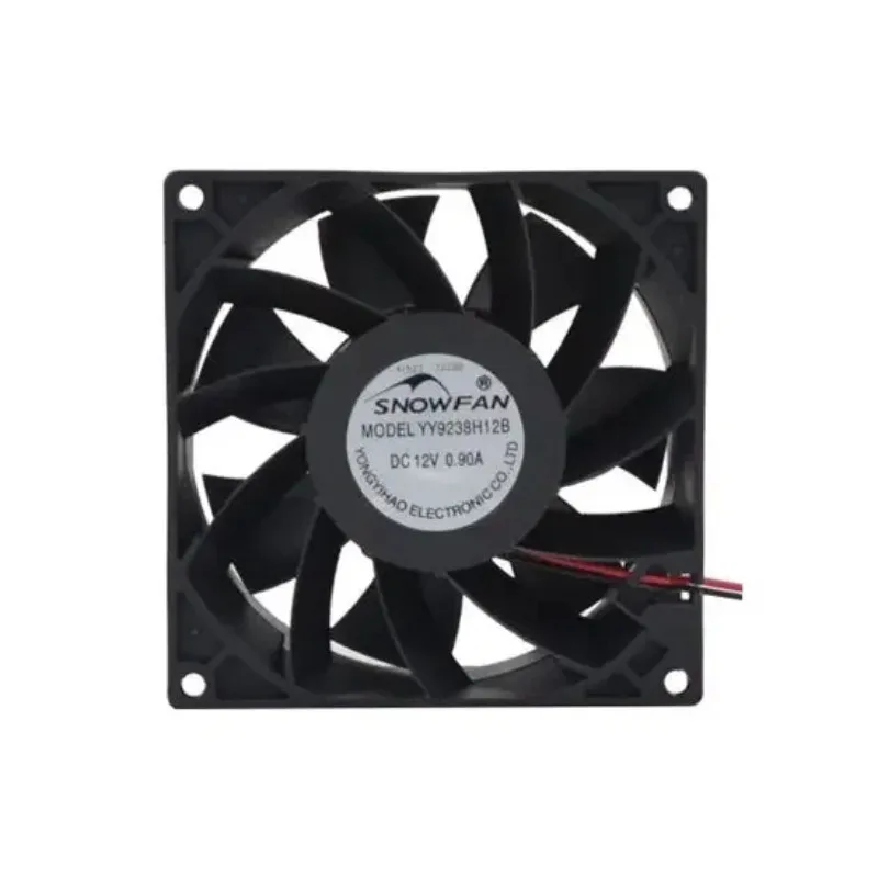 

SNOWFAN YY9238H12B DC 12V 0.9A 92x92x38mm 2-Wire Server Cooling Fan